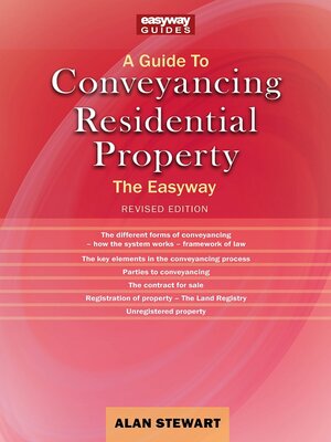 cover image of A Guide to Conveyancing Residential Property